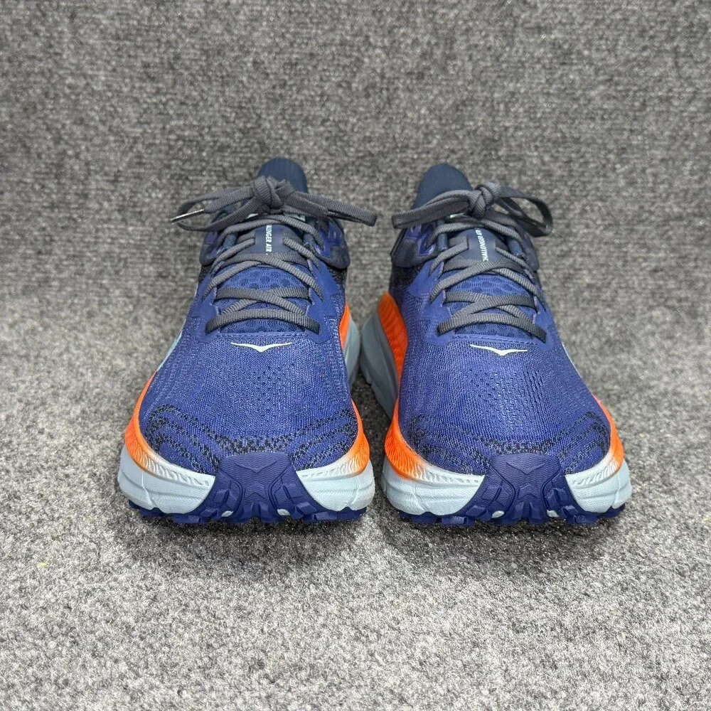 Hoka Challenger ATR 7 Trail Running Shoes Men 10.5 Stone Blue Athletic Run Train